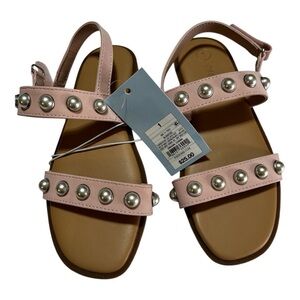 MWT Cat & Jack Pink Pearl-Studded Sandals